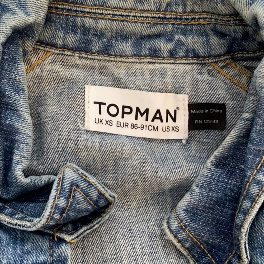 Topman denim jacket